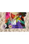 Mijölnir Tropical Vibes 90 Toalla de Playa Multicolor de Microfilamento 90x150 cm Poliéster/Poliamida
